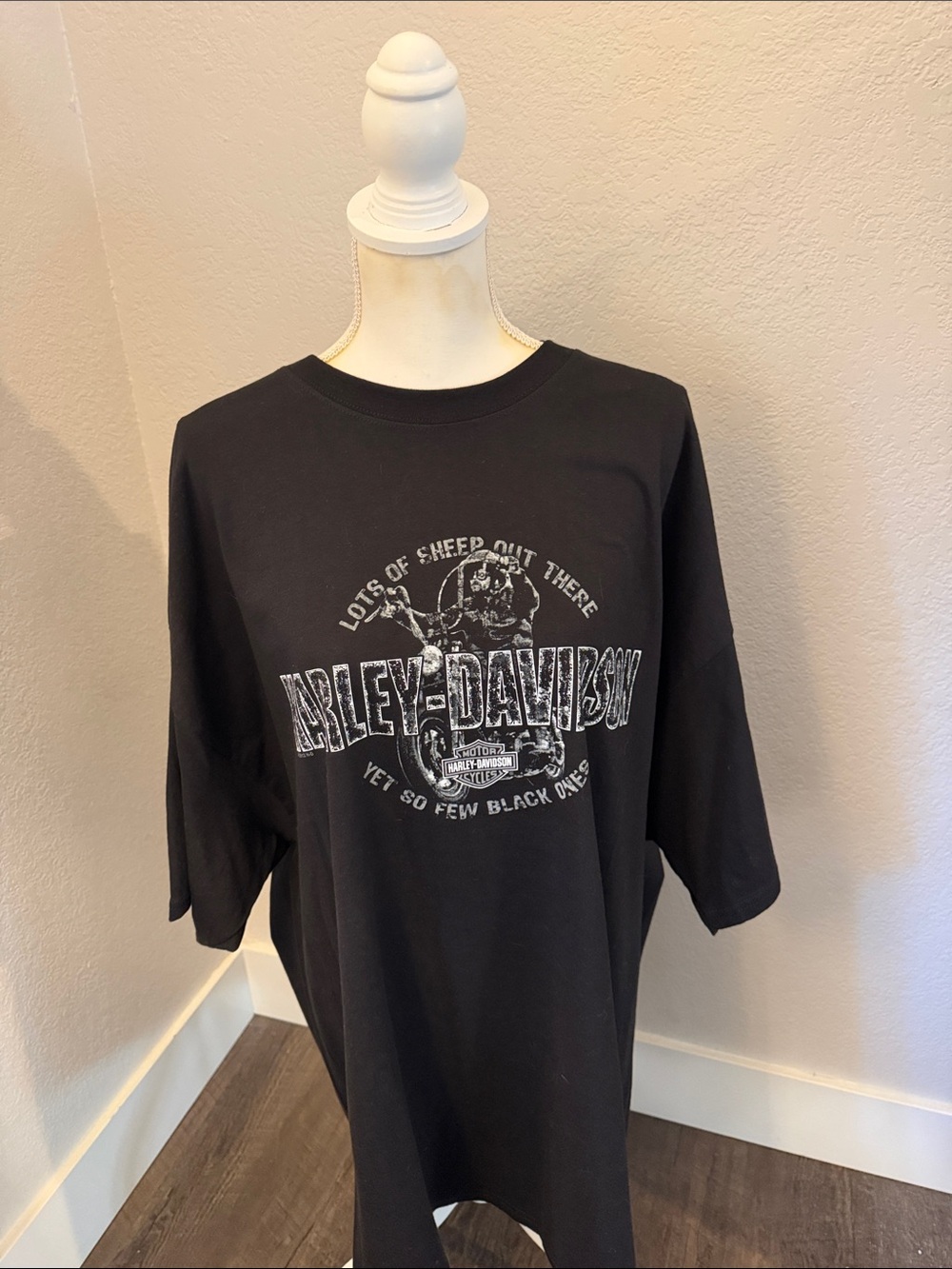 Harley-Davidson Black Short Sleeve Graphic Tee